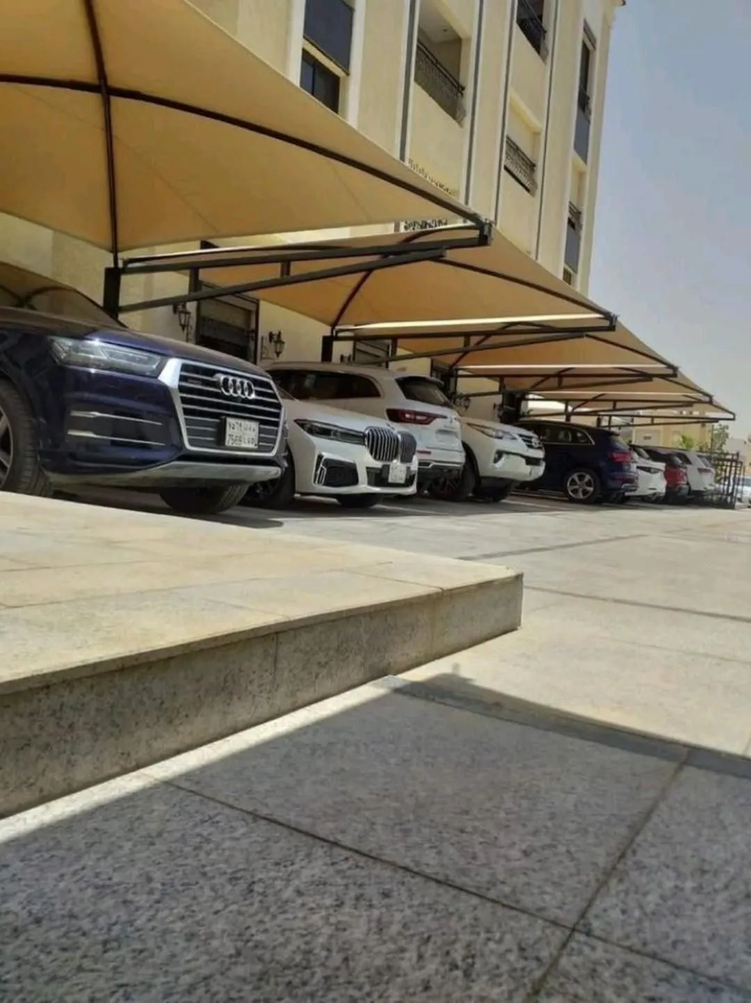 تركيب مظلات سيارات باسعار منافسة