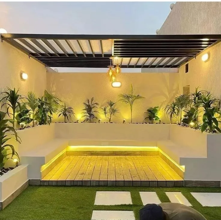 مظلات وبرجولات حدائق فخمة