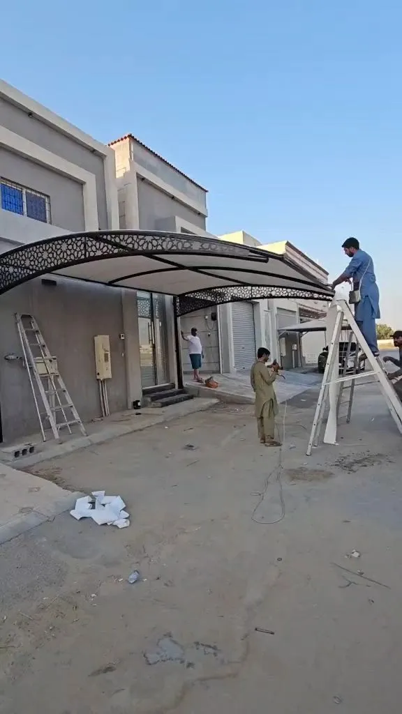 تركيب مظلات سيارات حي المحمدية 