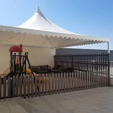 تركيب مظلات قماش بي في سي