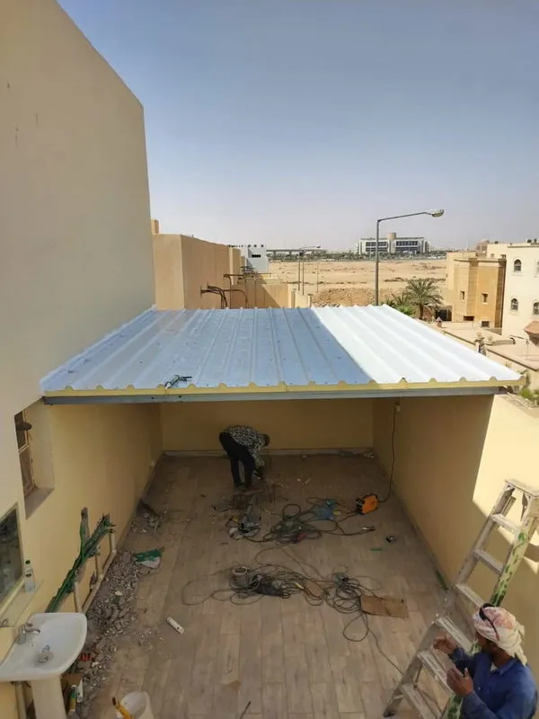مقاول تركيب ملاحق ساندويتش بانل حي النسيم
