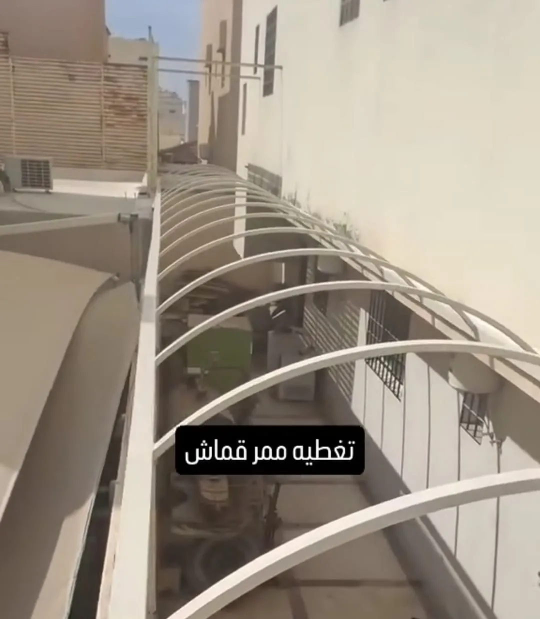 تركيب مظلات قماشية حي البساتين بجدة 