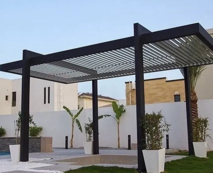 تركيب مظلات أسطح المنازل حي المحاميد