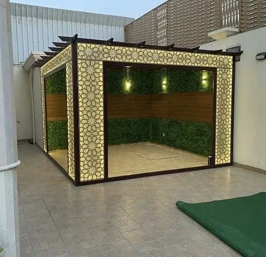 برجولات حديثة 2025في حي الاجوادبجدة