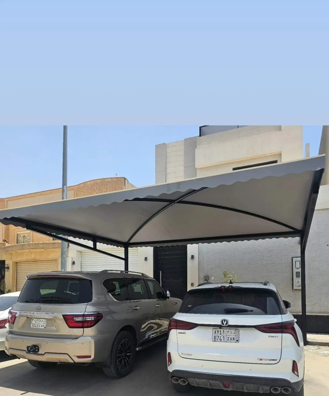 تركيب مظلات سيارات حي البغدادية بجدة