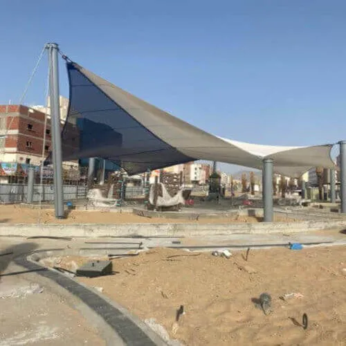مظلات شد إنشائي جدة بأشكالها ووميزاتها الفاخرة