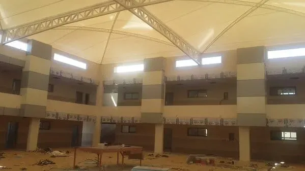 مظلات مدارس حي المرجان بجدة