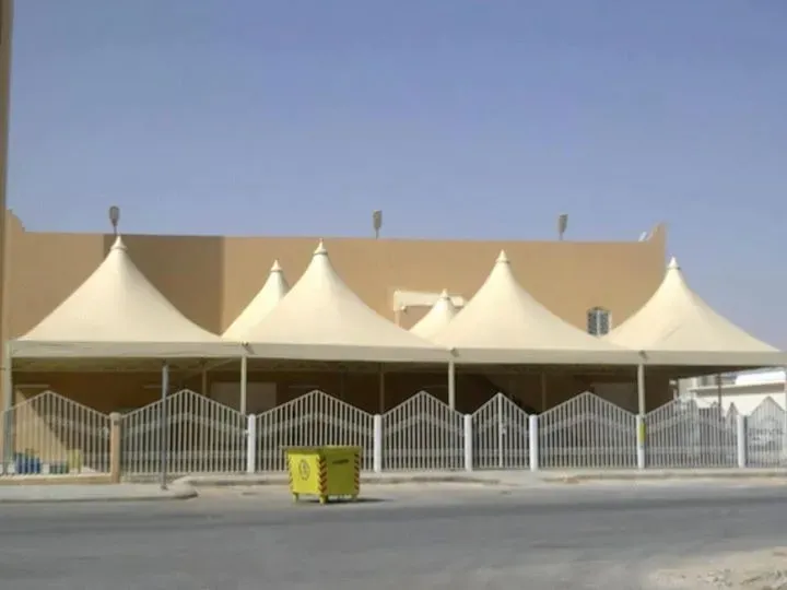 مظلات مدارس حي المرجان بجدة