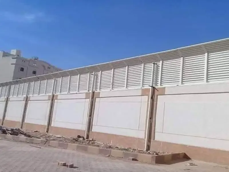 سواتر حديد | سواتر شرائح حديدحي الفيحاء بجدة