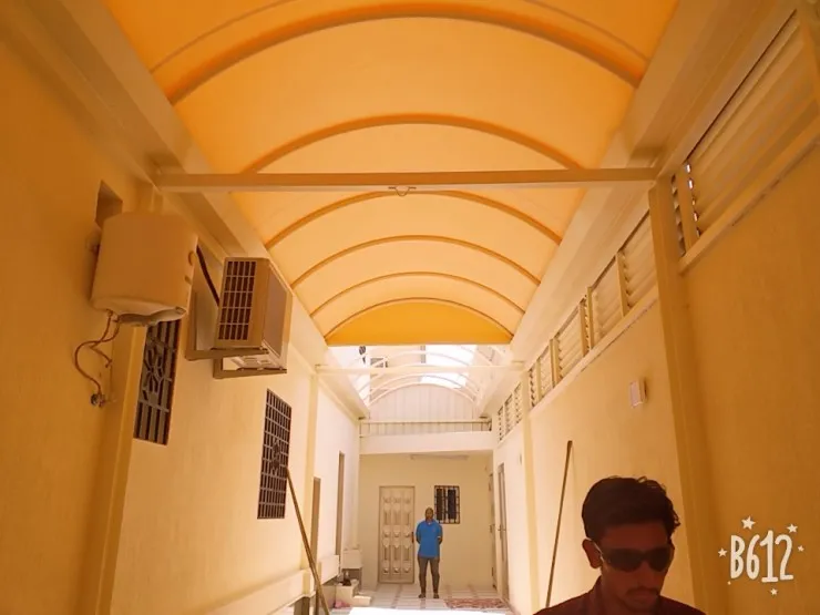 تركيب مظلات لكسان حي الوزيرية بجدة