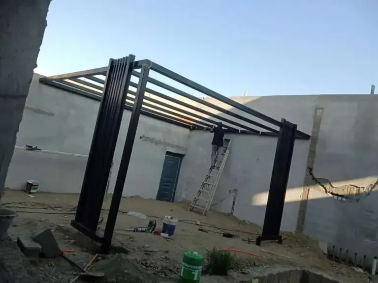 تركيب جلسات خارجية مثالية ومظلات 