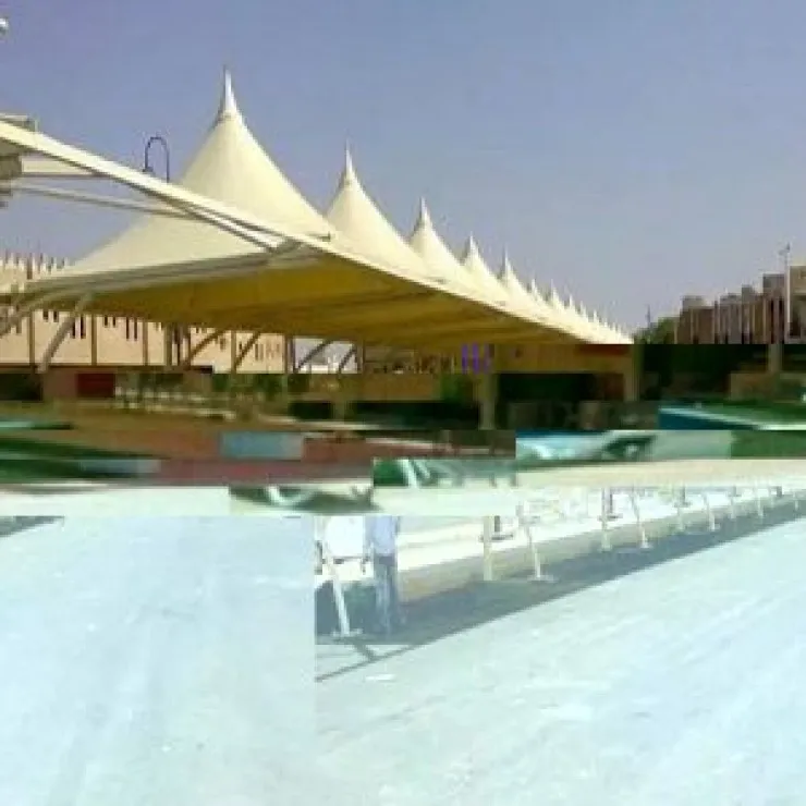 مظلات هرمية جدة 