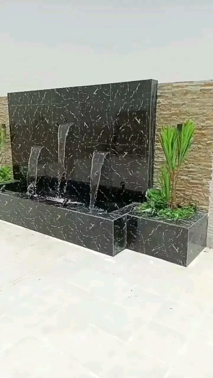 تصميم مظلات وجلسات وشلالات أحواش جدة