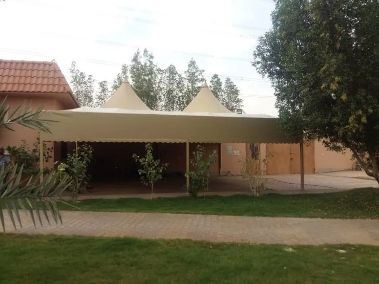 افضل تركيب مظلات هرمية حديثة لعام 2026في جدة