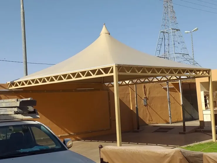 افضل تركيب مظلات هرمية حديثة لعام 2026في جدة