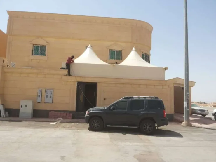 افضل تركيب مظلات هرمية حديثة لعام 2026في جدة