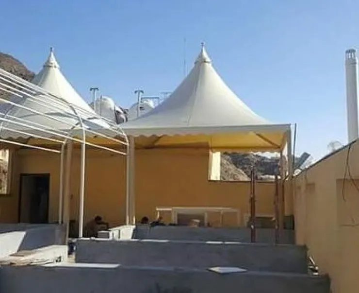 افضل تركيب مظلات هرمية حديثة لعام 2026في جدة