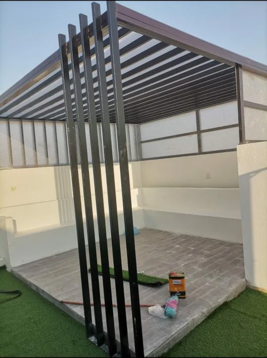 افضل تركيب مجالس زجاجية جاهزة ومظلات سيارات بجدة