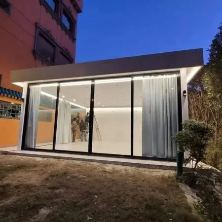 تصميم ملحق خارجي صغير بشمال جدة