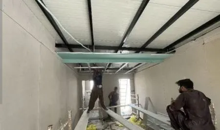 تصميم ملحق خارجي صغير بشمال جدة