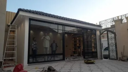 تصميم ملحق خارجي صغير بشمال جدة