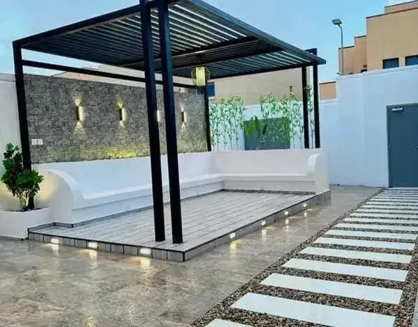 تكلفة تركيب برجولة أحواش بمساحة 20متر تقريبا بجدة 