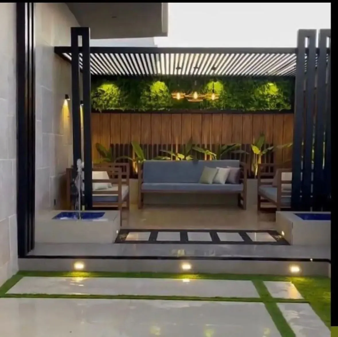 تكلفة تركيب برجولة أحواش بمساحة 20متر تقريبا بجدة 