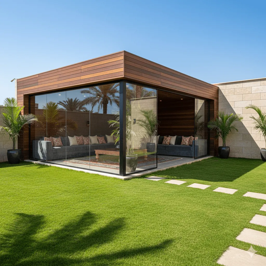 تركيب غرف ساندوتش بانل زجاجيةجاهزة في جدة للمخازن والمنازل