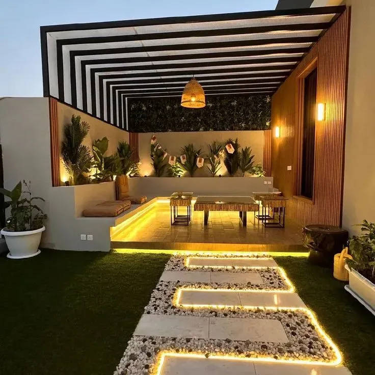 برجولات ديكور للمداخل جدة – تضيف ظلال أنيقة وبصمة فنية