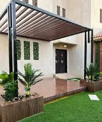 تركيب مظلات حي الحمراء: الحل الأمثل لحماية المساحات المفتوحة