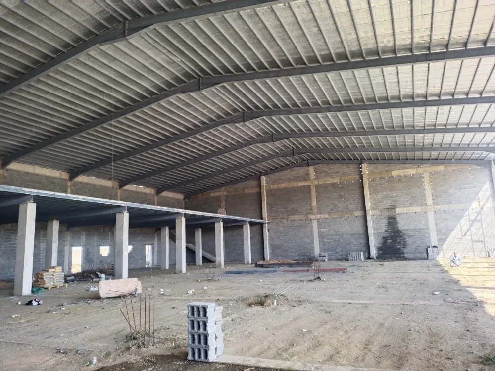 أسعار الهناجر والمستودعات الحديدية وسندوتش بانل حي المرجان