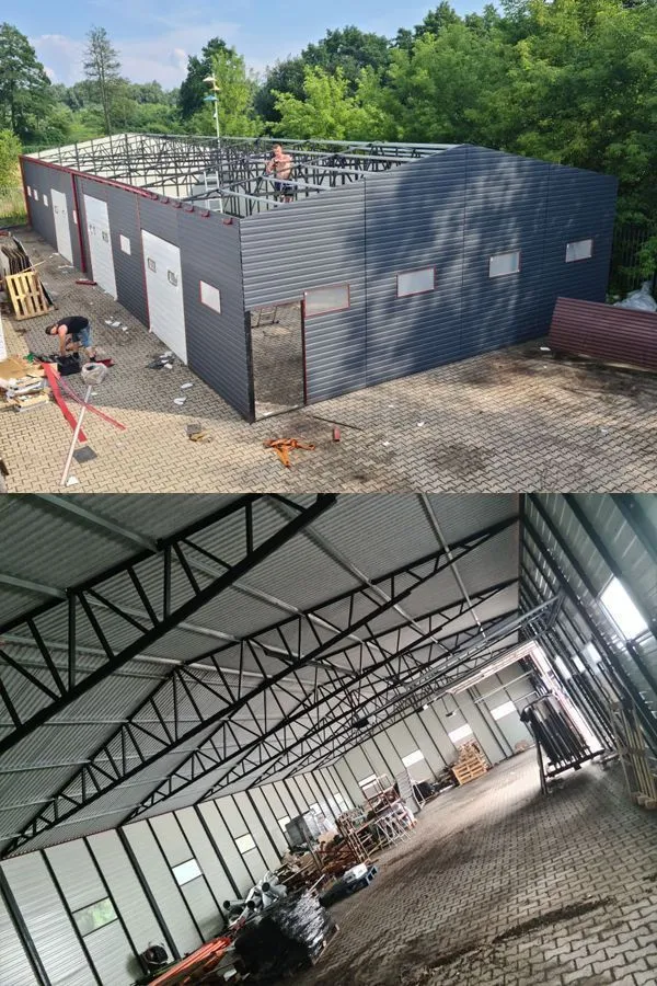 أسعار الهناجر والمستودعات الحديدية وسندوتش بانل حي المرجان