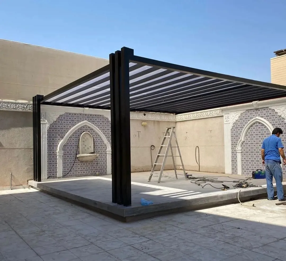 جلسات شتويه وبرجولات واحواض كلاسيكيه في جدة 