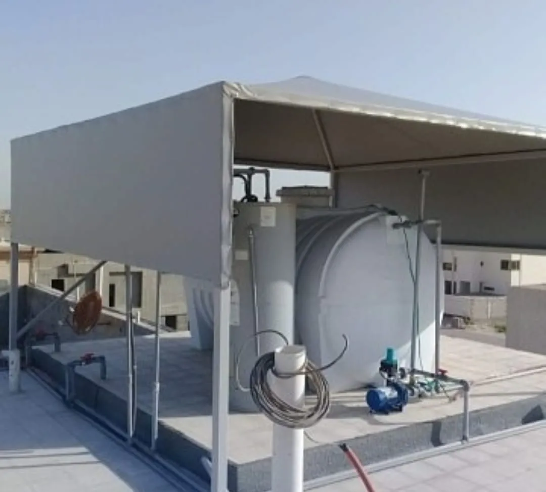 مظلات خزانات مظلات سخانات مظلات مكيفات مظلات السطح حي الشاطي