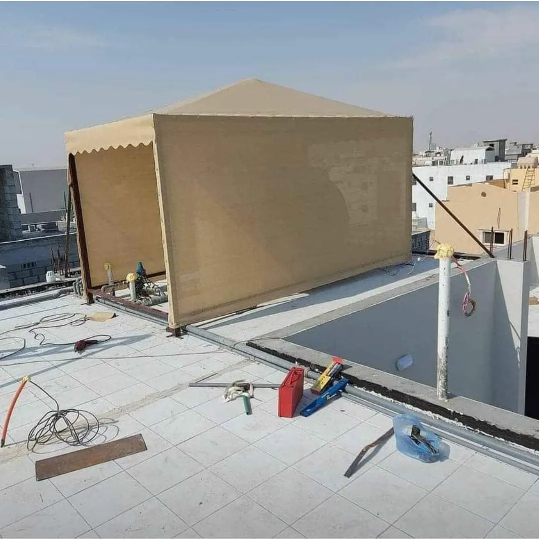 مظلات خزانات مظلات سخانات مظلات مكيفات مظلات السطح حي الشاطي