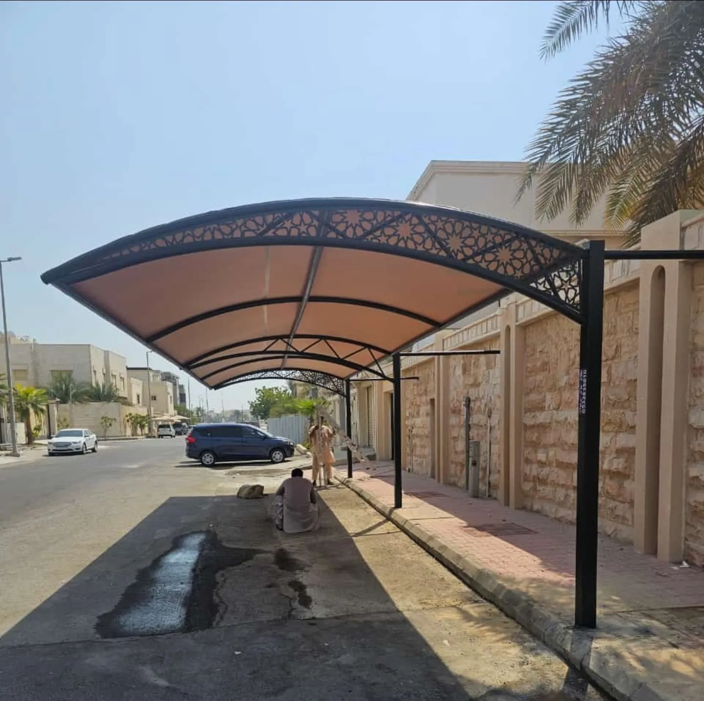 مظلات سيارات مظلات حدائق مظلات ممرات مظلات كابولي بشرق جدة 