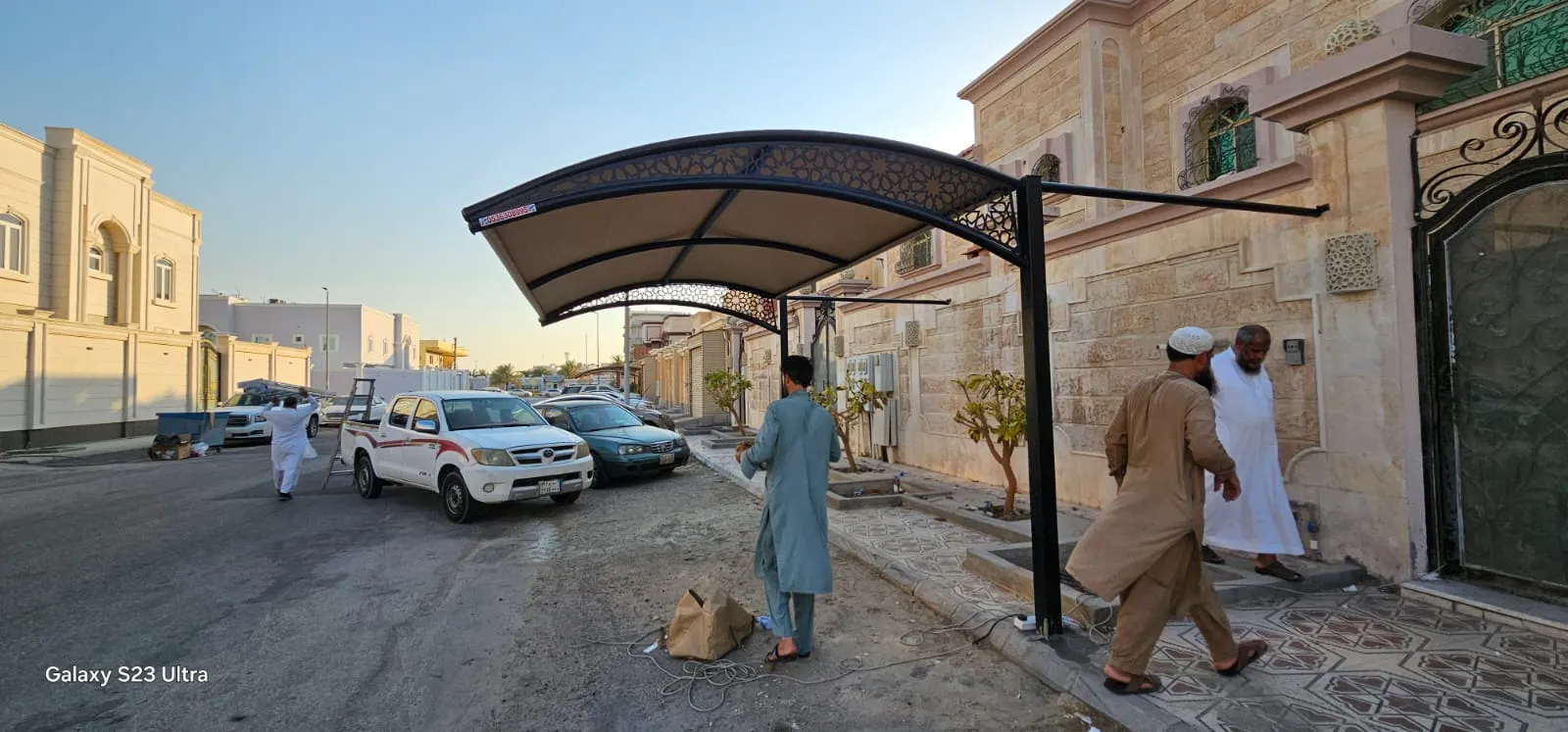 مظلات سيارات مظلات حدائق مظلات ممرات مظلات كابولي بشرق جدة 