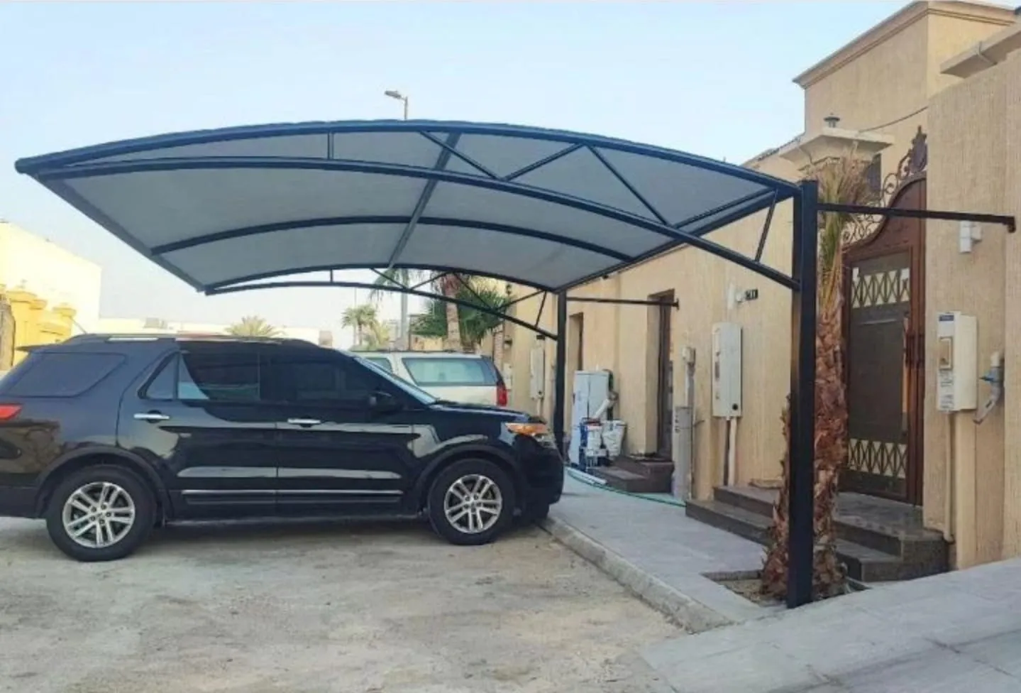 مظلات سيارات مظلات حدائق مظلات ممرات مظلات كابولي بشرق جدة 