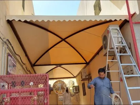 افضل تركيب مظلات مداخل ولكسان في حي الاجاويد والروضة والشاطى