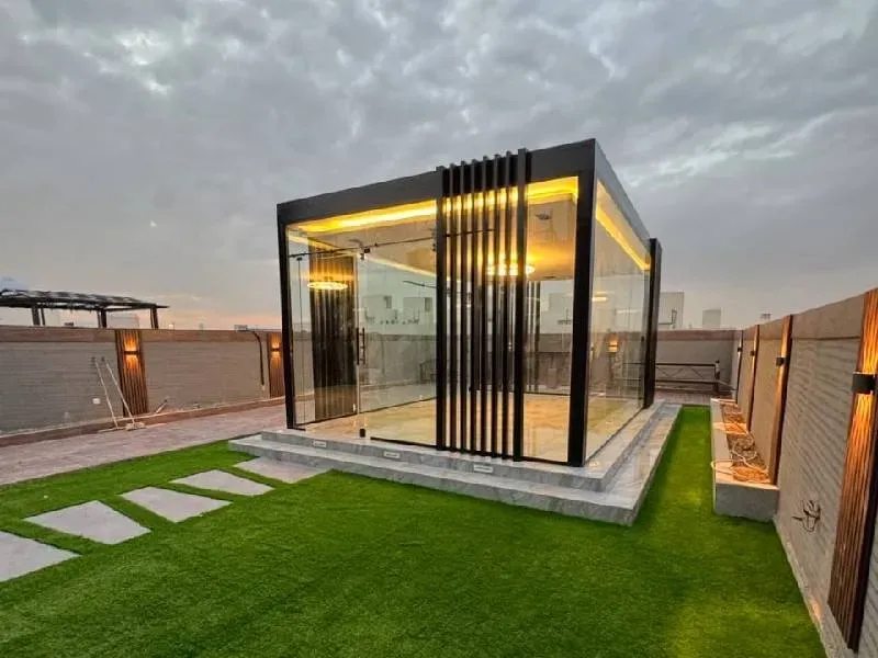 غرف إضافية خارجية وملاحق للاستراحة أو للضيافةبابحر الشمالية 