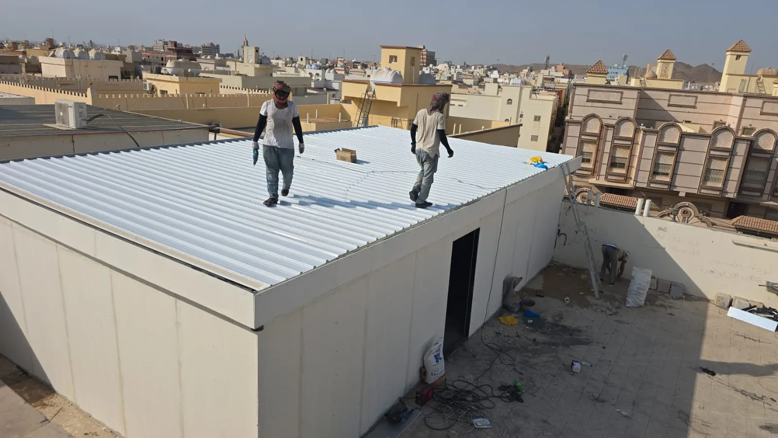 غرف إضافية خارجية وملاحق للاستراحة أو للضيافةبابحر الشمالية 