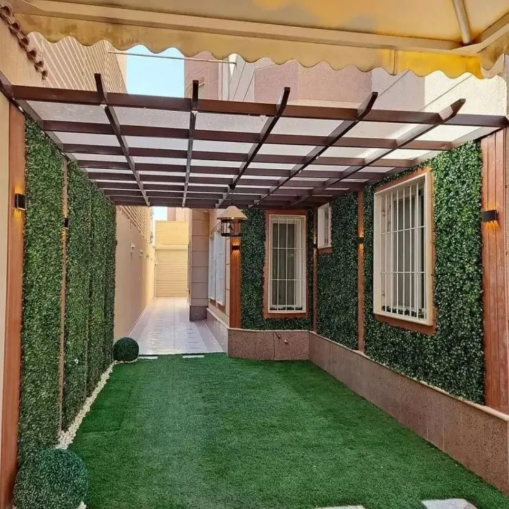 مظلات وسواتر حي الزهراء لأحواش الفلل دليل الفخامة والحماية 