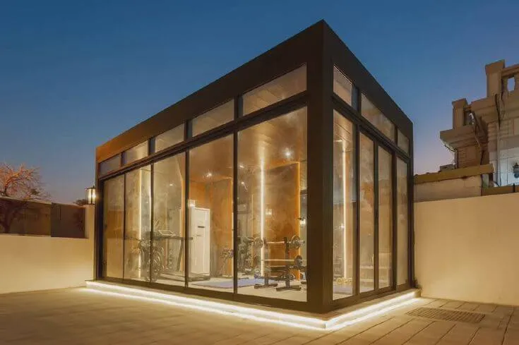 ملاحق خارجية|تركيب ملاحق ساندوتش بانل | ملاحق زجاجية فخمة