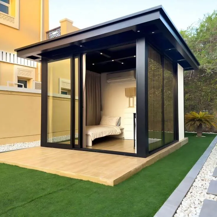 ملاحق خارجية|تركيب ملاحق ساندوتش بانل | ملاحق زجاجية فخمة