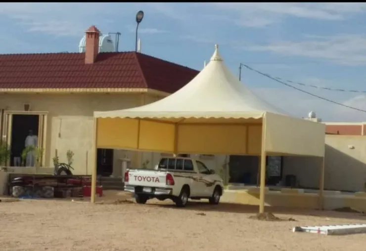 تركيب مظلات مداخل للمدارس والمنازل في جدة: حماية، فخامة