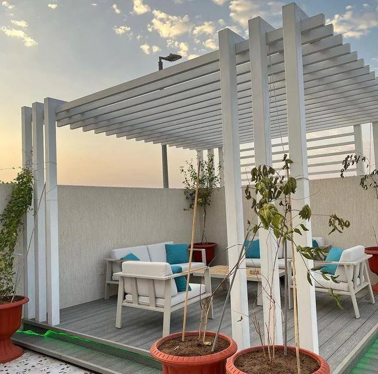 حداد متنقل لتركيب المظلات والبرجولات حي الحمدانية 