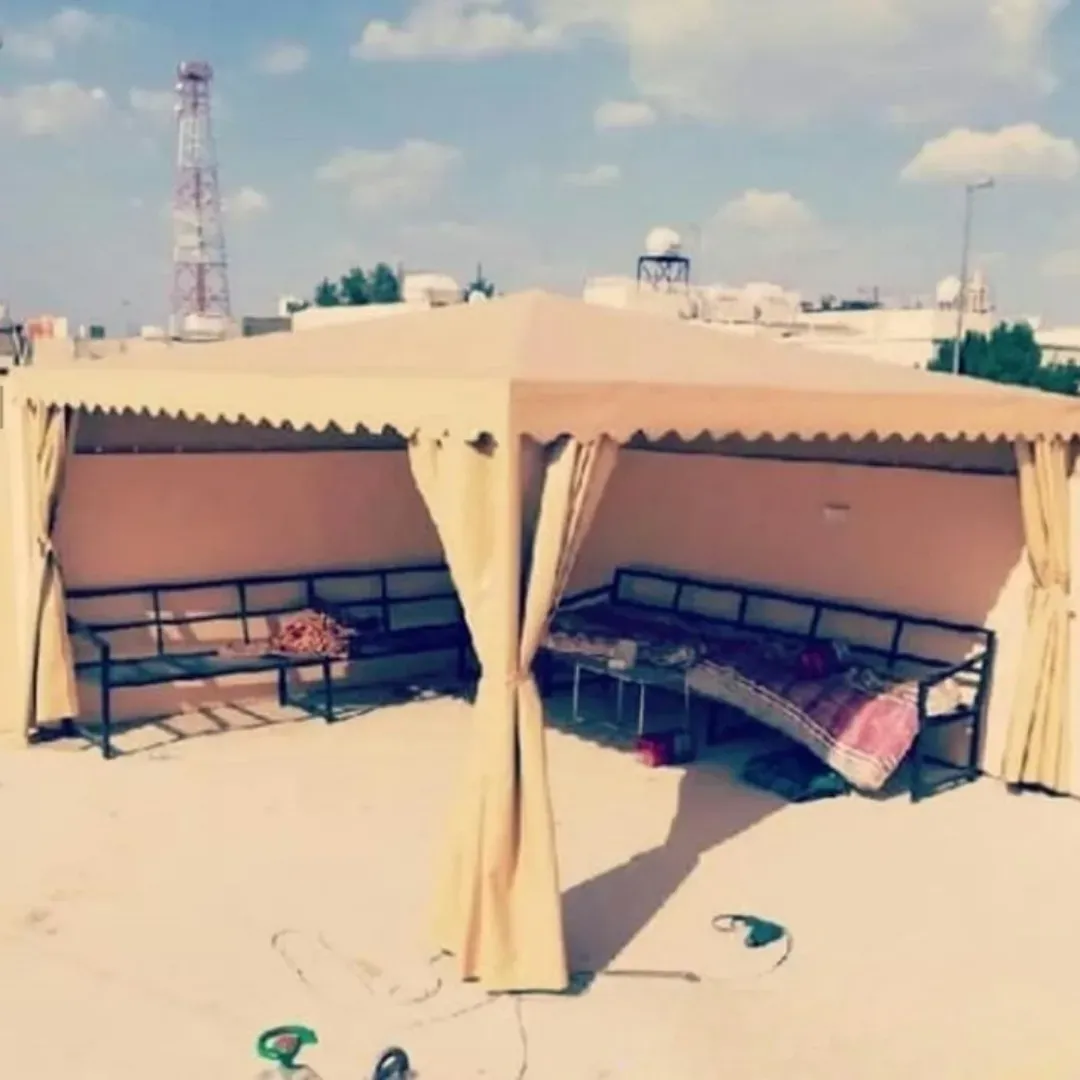 مظلات جلد PVC في جدة للحدائق: الجودة والمتانة بأسلوب عصري