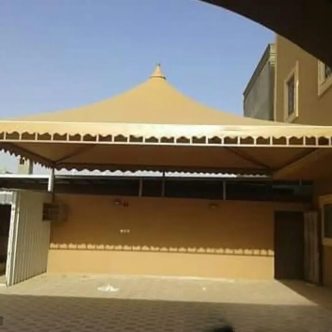 مظلات جلد PVC في جدة للحدائق: الجودة والمتانة بأسلوب عصري