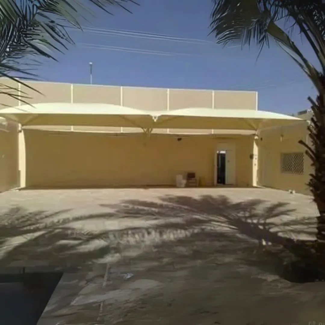 مظلات جلد PVC في جدة للحدائق: الجودة والمتانة بأسلوب عصري