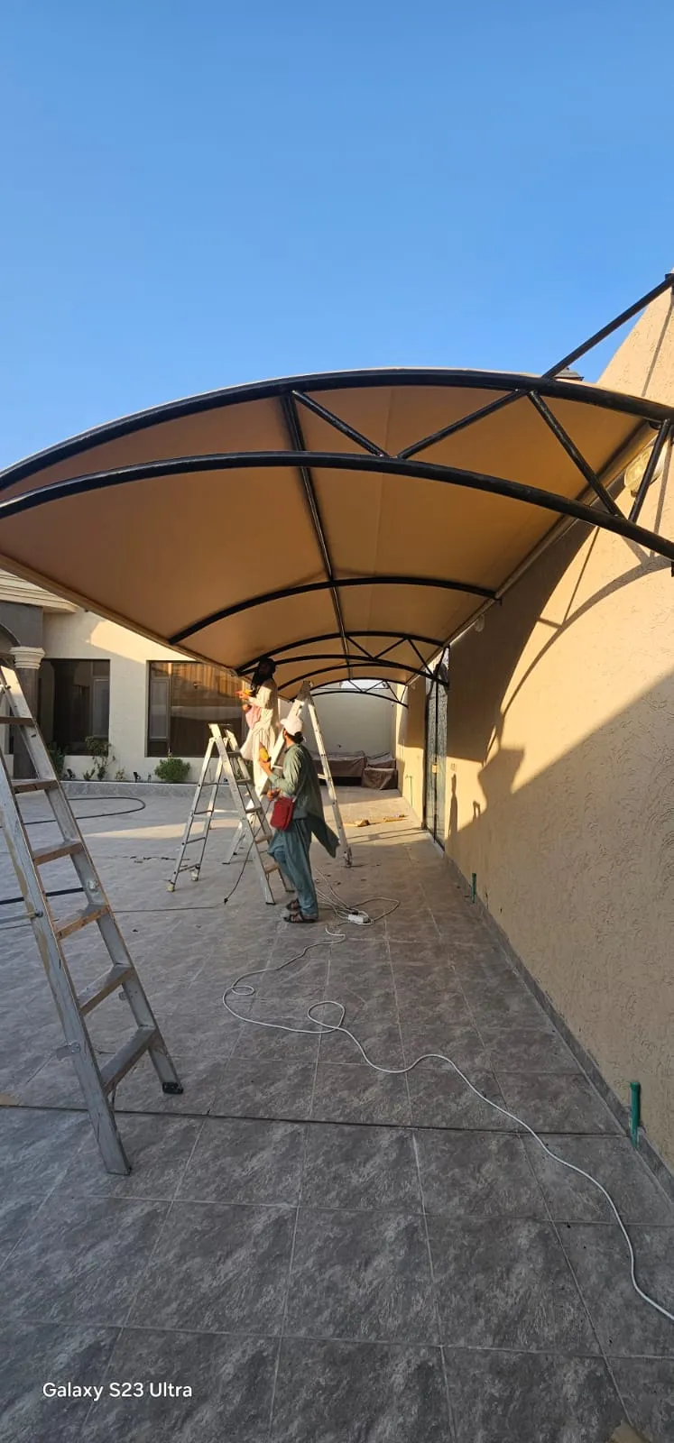 مظلات حدائق للمنزل بجدةأحدث أشكال وصور مظلات حدائق خارجية